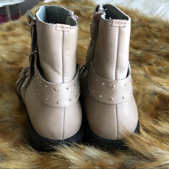 NWOT Topshop Amy Studded Tank Ankle Boots - Picture 5 of 8